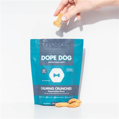 Calming Crunchies - Peanut Butter CBD Supplement - Pet Rinse Repeat Store