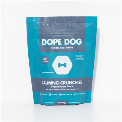 Calming Crunchies - Peanut Butter CBD Supplement - Pet Rinse Repeat Store