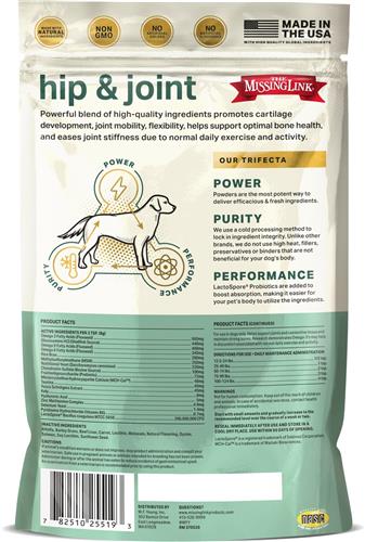 The Missing Link Original Hip & Joint Superfood Supplement for Dogs - Pet Rinse Repeat Store