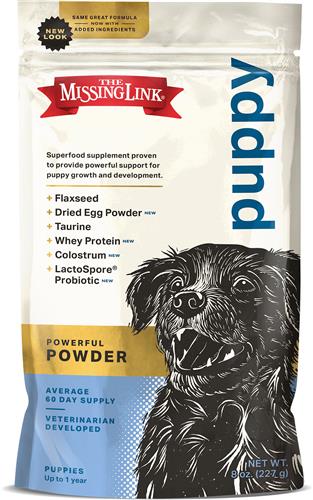 The Missing Link Original Puppy Health Superfood Supplement Formula - 8 oz - Pet Rinse Repeat Store