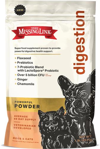 The Missing Link Original Vegetarian Digestive Superfood Supplement for Dogs & Cats - 1lb - Pet Rinse Repeat Store