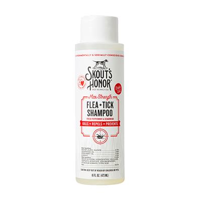 Skout's Honor Flea+Tick Shampoo (16oz)