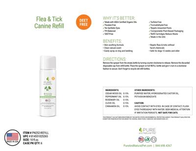 Flea & Tick Refill - 10 oz