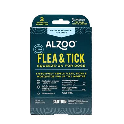 ALZOO Plant-Based Flea & Tick Spot-On - Dogs