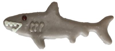 Molasses Shark Bites: Hand-Decorated, Wheat, Corn, and Soy-Free Designer Dog Treats - Pet Rinse Repeat Store