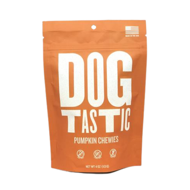 Dogtastic Pumpkin Chewies Dog Treats - Pet Rinse Repeat Store