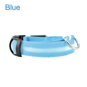 Pet Dog LED Glowing Luminous Night Safety Collar - Pet Rinse Repeat Store