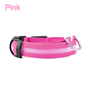 Pet Dog LED Glowing Luminous Night Safety Collar - Pet Rinse Repeat Store